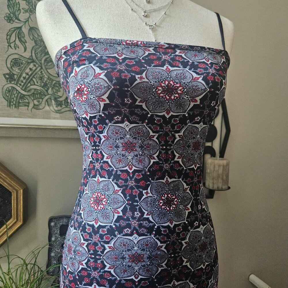 Evolution Not Revolution Small Y2k Mini Dress Wit… - image 2